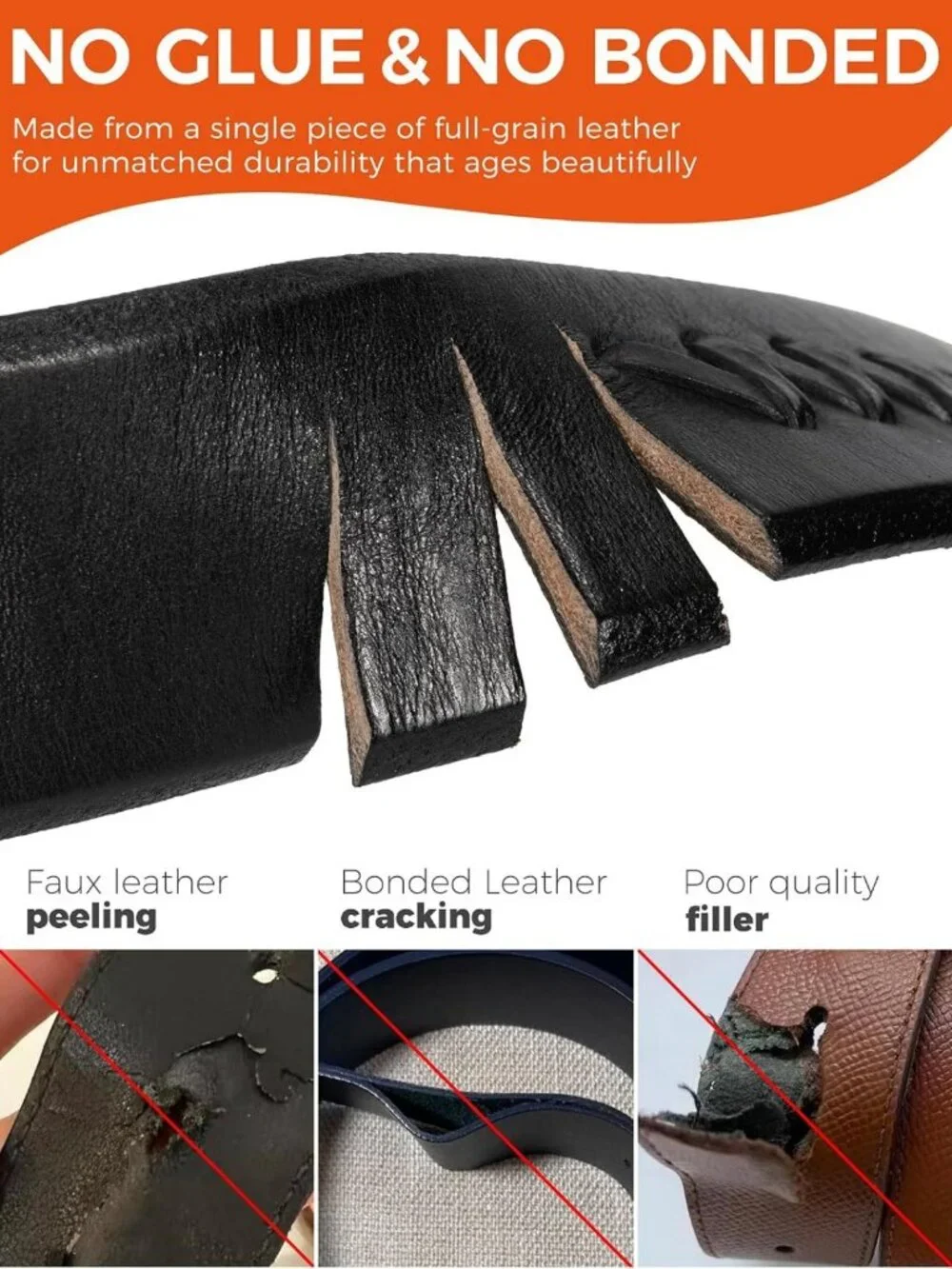 Stylish Women's Casual Leather Belt with Metal Buckle - Versatile Fashion